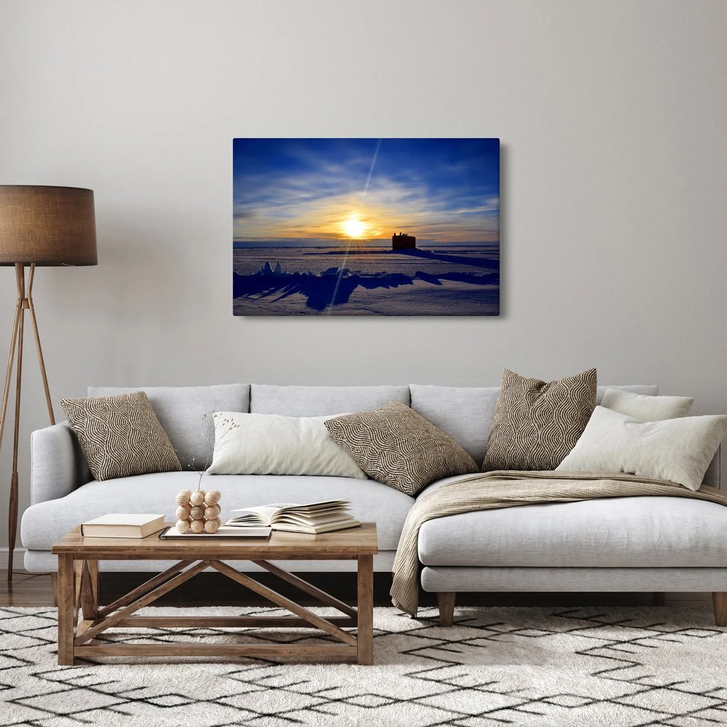 Obraz - polárna krajina (90x60 cm)