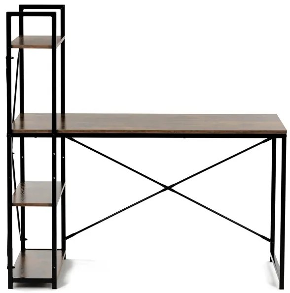 Autronic BONTEC Pracovný stôl 120x60cm, mdf, hnedá, GD-520 OAK Farba: Hnedá