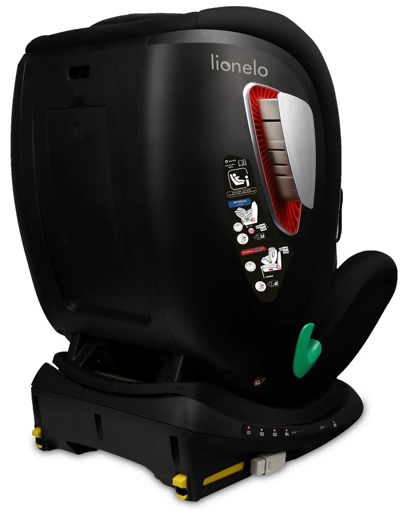 Lionelo Antoon Plus Black Onyx 0-18 Kg