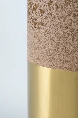 Rabalux 74219 dekoratívna keramická stolná lampa Yelda, hnedá