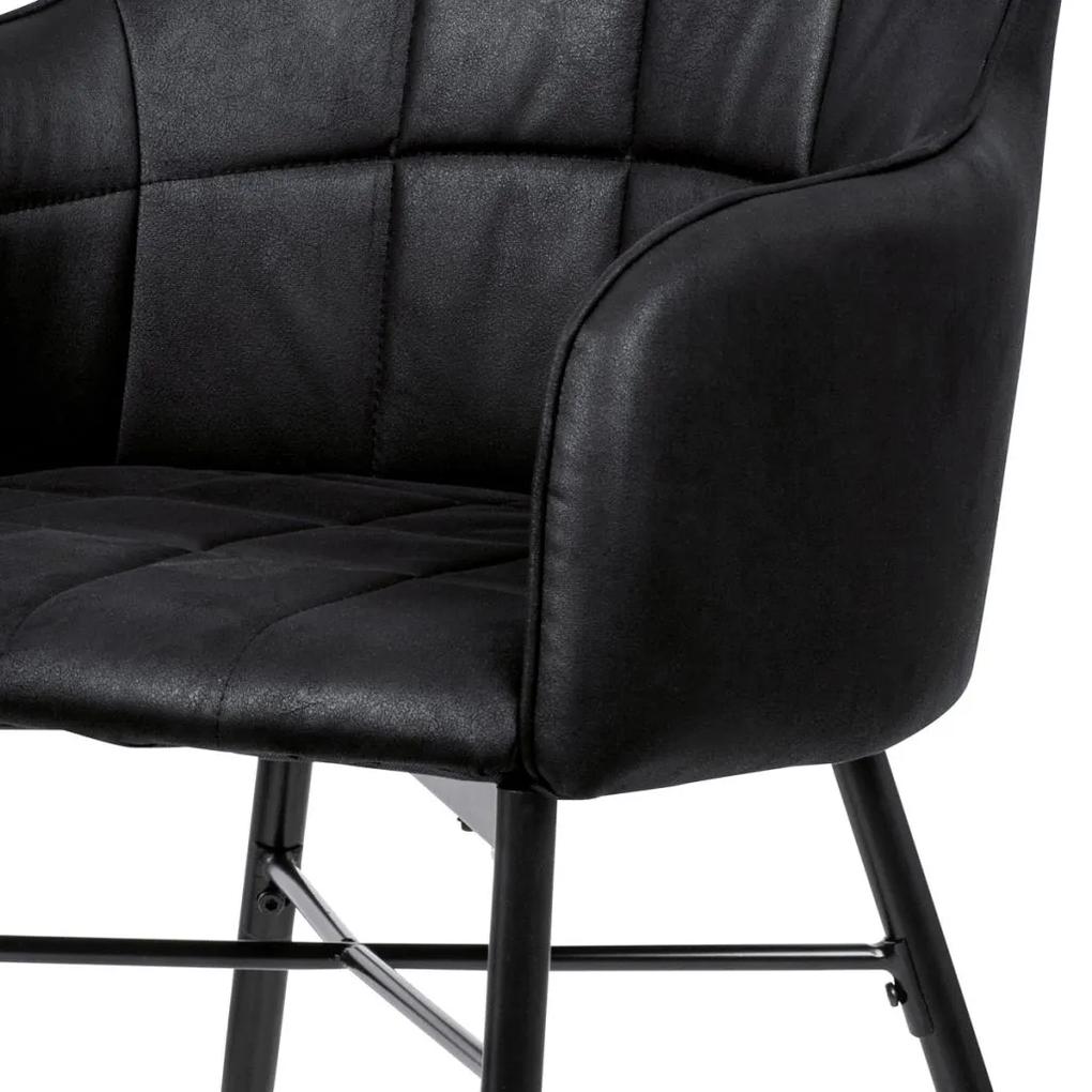 AUTRONIC Jedálenská stolička čierna AC-9990 BK3