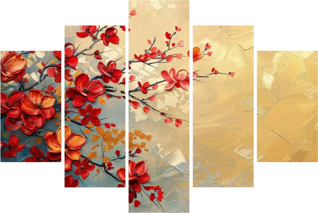 Obraz - Kvitnúci strom (150x105 cm)
