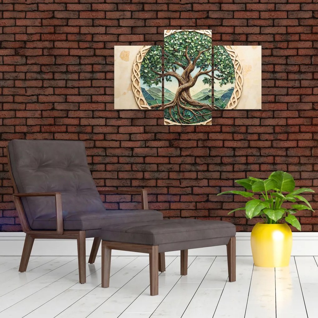 Obraz – Prepletený strom života (90x60 cm)
