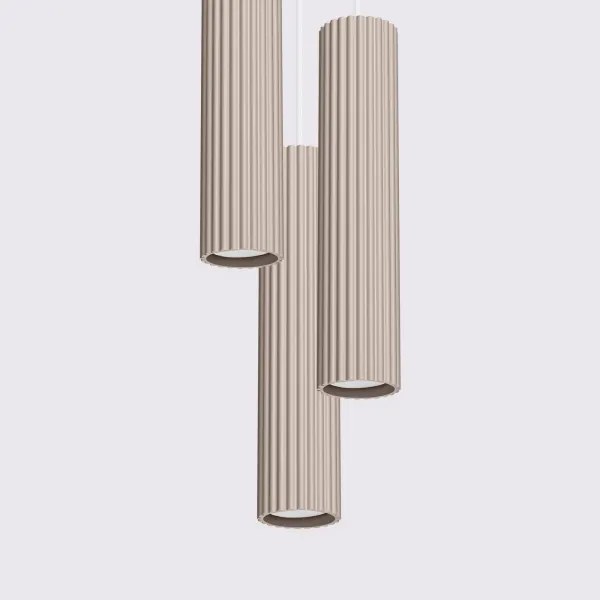 Brilagi - Luster na lanku CRESTO 3xGU10/10W/230V taupe