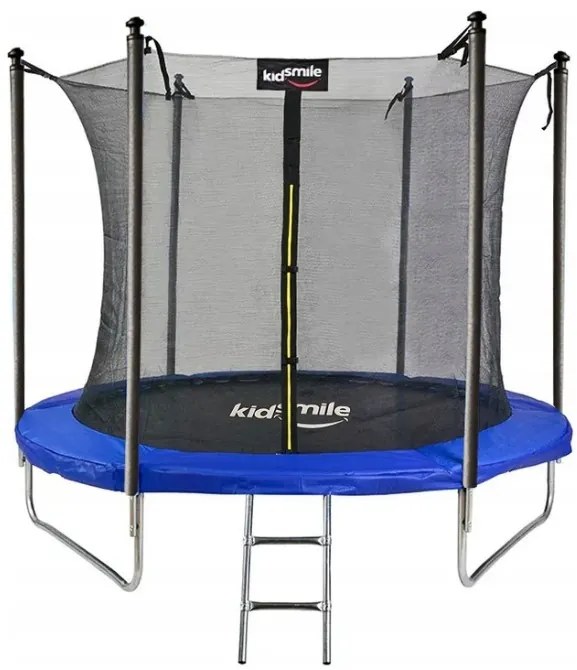 Profitent Trampolína 312 cm + vnútorná ochranná sieť + rebrík, MODRÁ