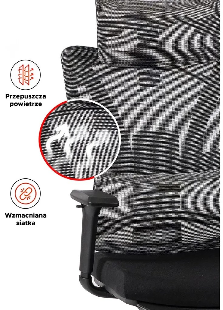 PROXIMA.store - Ergonomické kancelárské kreslo DELSIN