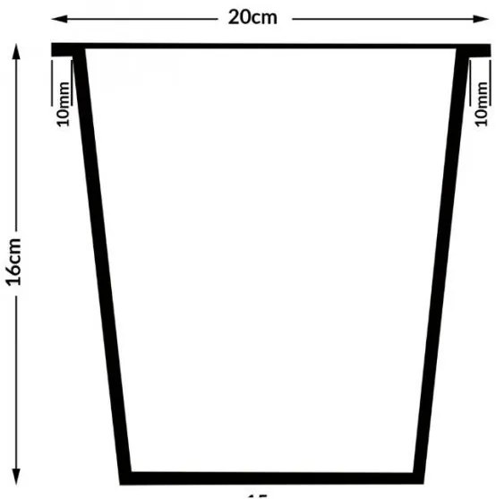 InternetovaZahrada Kvetináč 95 x 27 x 60cm  hnedý -4 nádoby