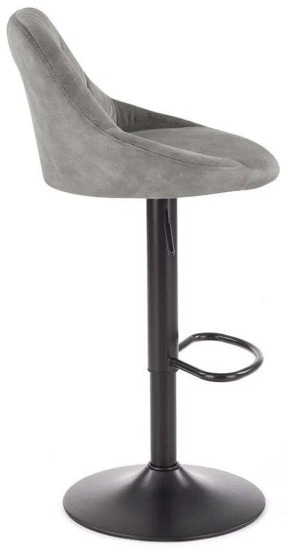 Barová stolička STOOL H101 šedivá