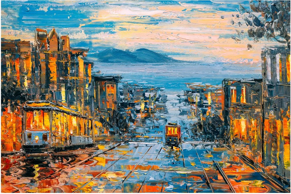 Obrázok - Cable Car, San Francisco (90x60 cm)