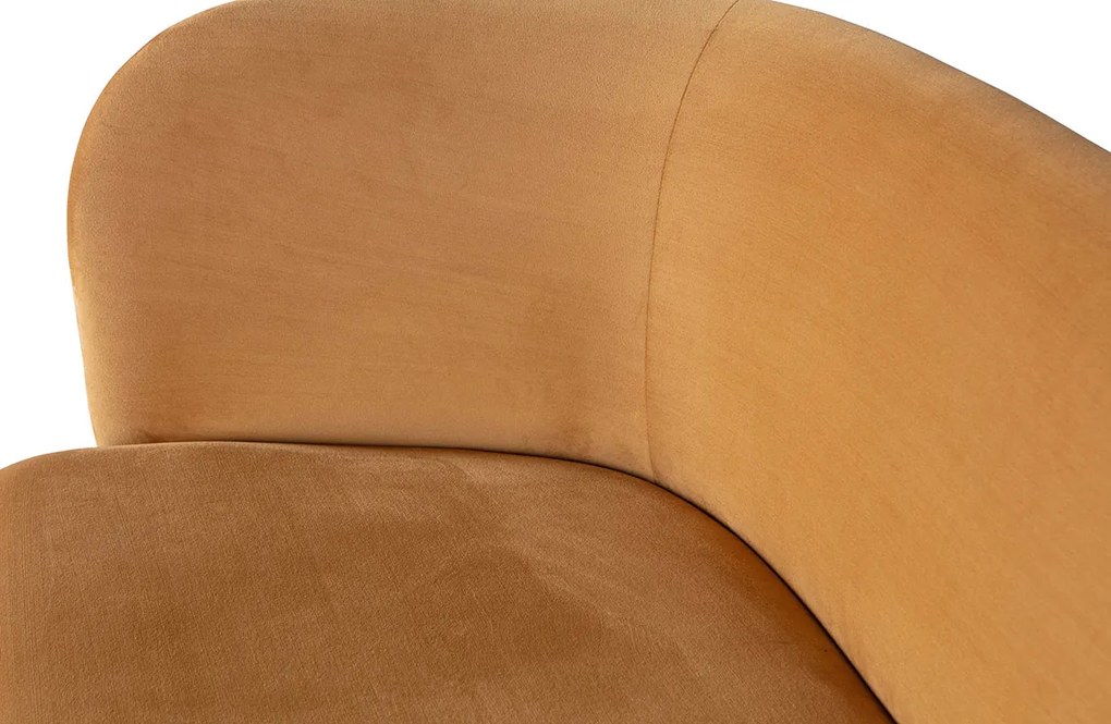 BePureHome Vogue malé sedačky - Zlatá, Pravá