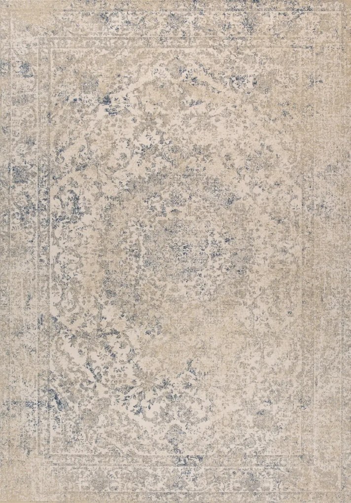 Osta, Kusový koberec Belize 72412 100, 85x160, béžová, obývacia izba