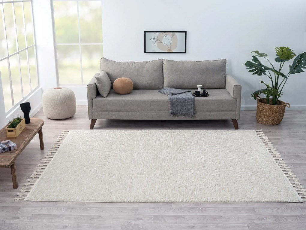 Kusový koberec Moroccan Dreaming weiß, 200x290, biela, obývacia izba, My Flair