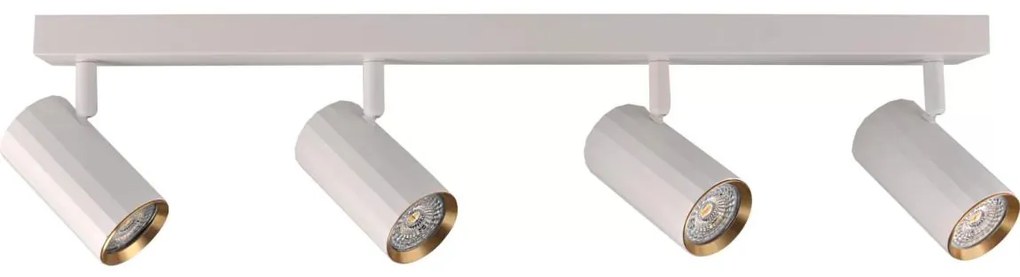 Bodové svietidlo NICEA 4xGU10/10W/230V biela