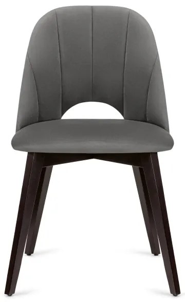Jedálenská stolička BOVIO 86x48 cm šedá/buk