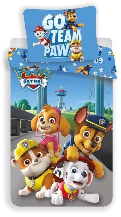 JERRY FABRICS -  Obliečky Paw Patrol 161 140/200, 70/90