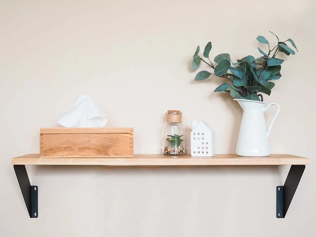 ATMOWOOD Dubová polica 80 cm