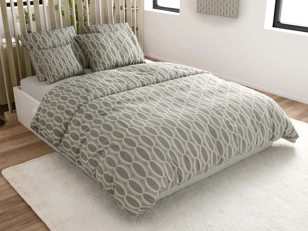 Obliečky z mikrovlákna GRABE hnedé Rozmer obliečky: 70 x 80 cm | 140 x 200 cm