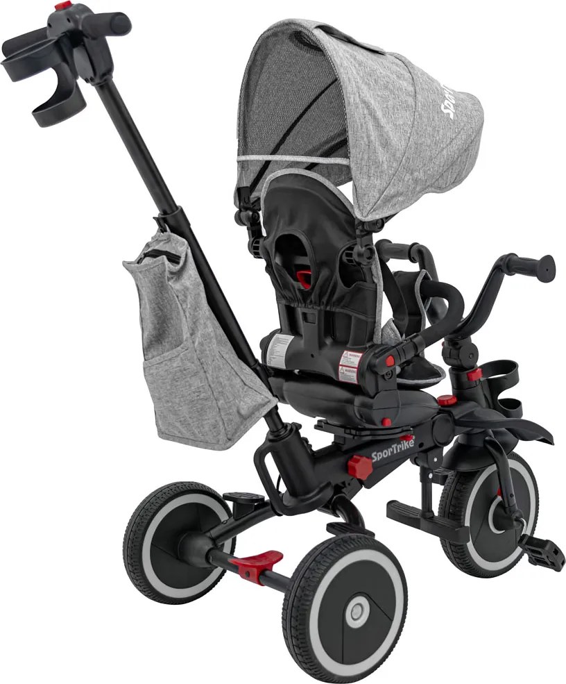 Ramiz Trojkolka RIDER šedá SPORTRIKE