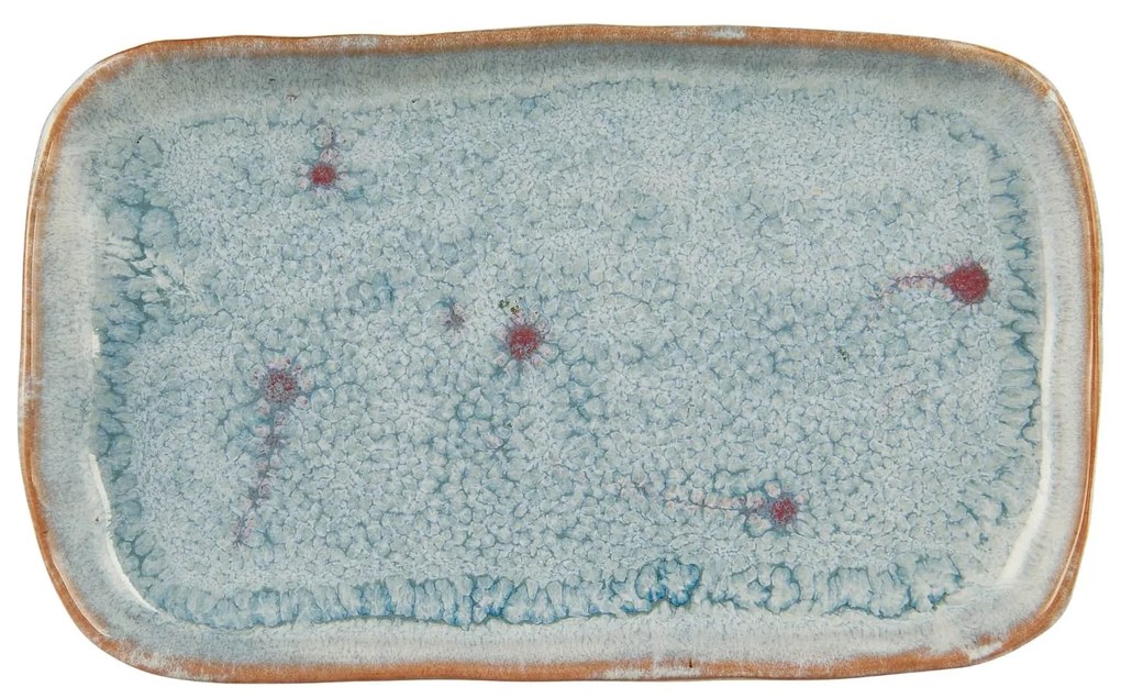 Ib Laursen Kameninová tácka Ocean Blue Oblong