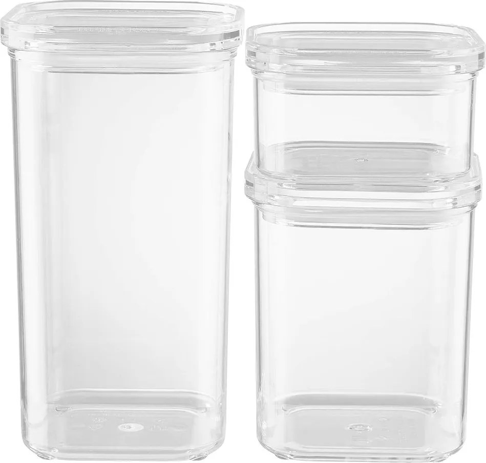 CLEARANCE Dóza hranatá 1100 ml
