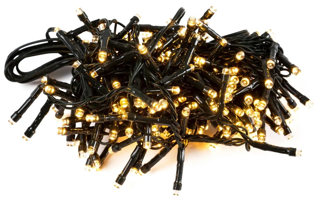 Vianočné interiérove svetielka 200led/c 500cm teplá biela