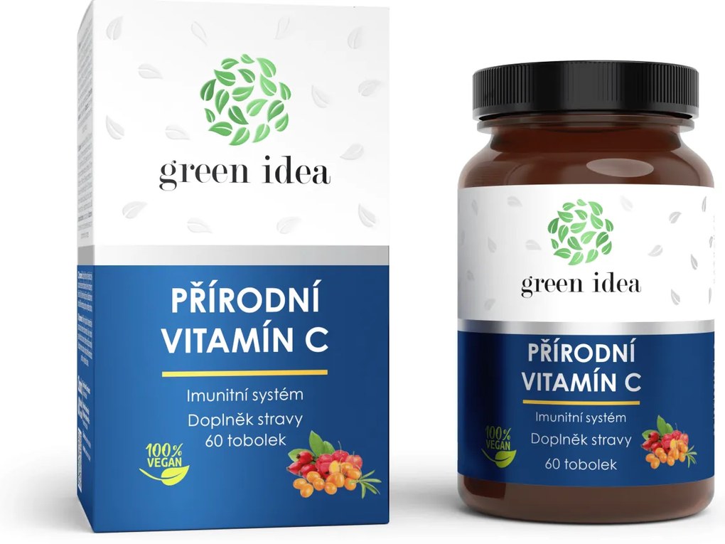 Green idea Prírodný vitamín C - kapsuly 60 ks