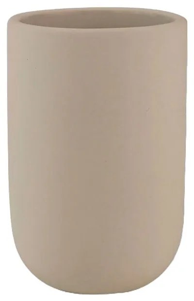 Krémovobiela keramická WC kefa Lotus - Mette Ditmer Denmark