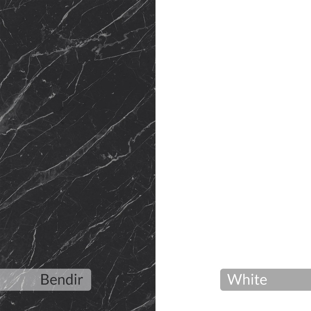 Televízny stolík Houseland Spark bendir/biely