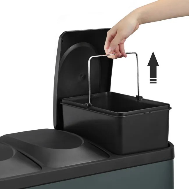 Recyklačný odpadkový kôš LTB45G