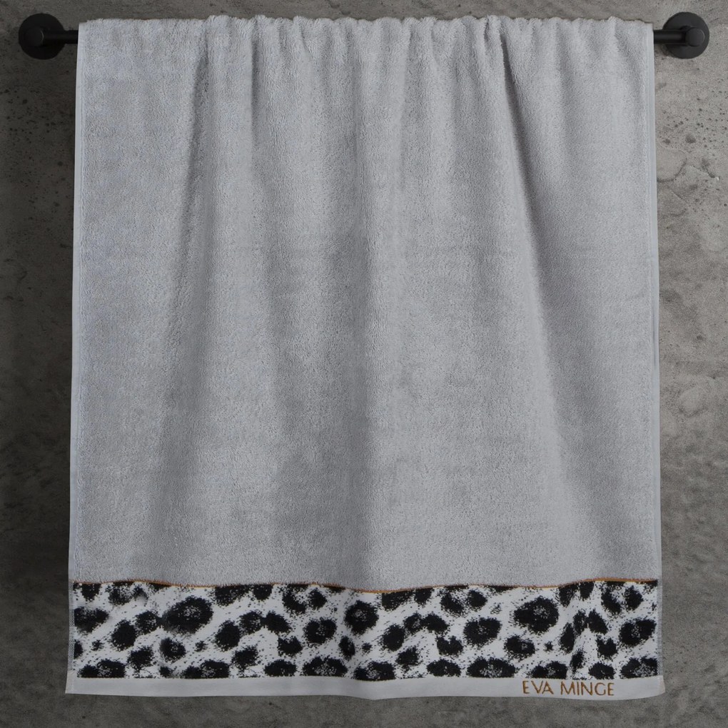 BAVLNENÝ UTERÁK EVA MINGE22 70X140 CM STRIEBORNÁ