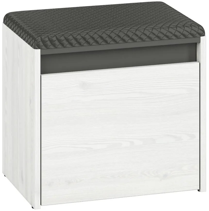 Skrinka na topánky 47x50 HYGA01 snežná borovica