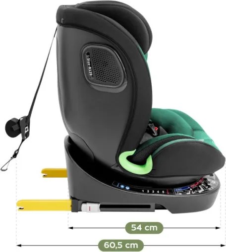 Autosedačka Loom 35 čierna / zelená