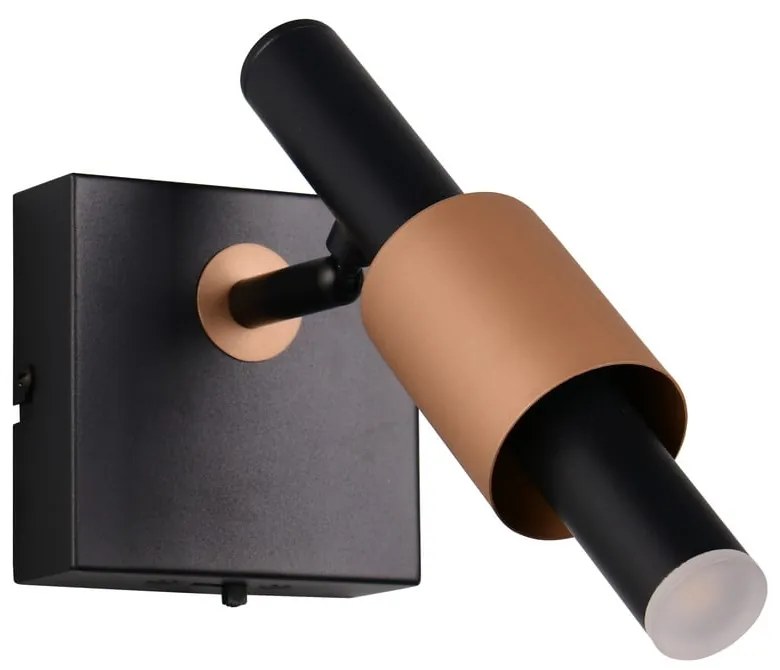 Čierne/v bronzovej farbe LED bodové svietidlo 20,5x10 cm Ikaris – Trio Select