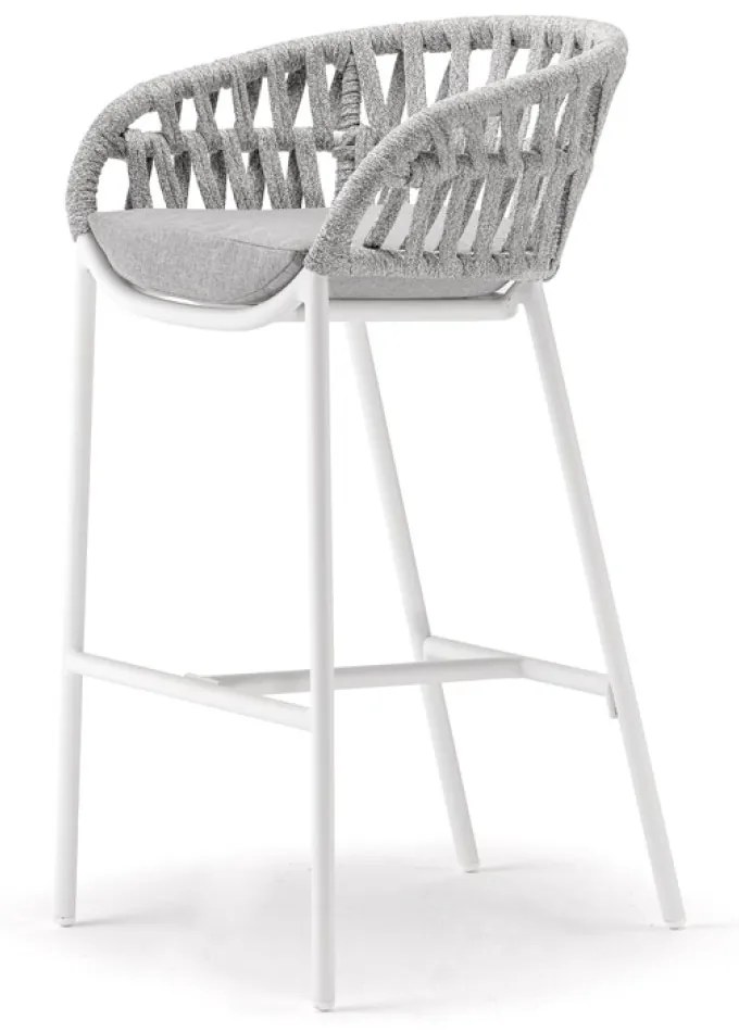 TAHITI barová stolička white