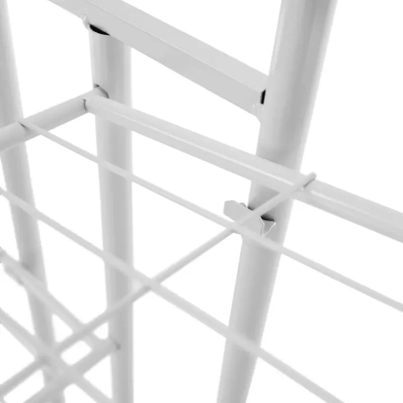 Kondela Kovový stojan na kvety, biely kov, BAMIR TYP 2