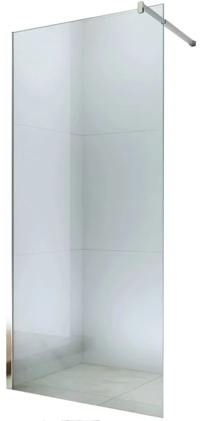 Kúpeľňová pevná zástena maxmax WALK-IN 80 cm