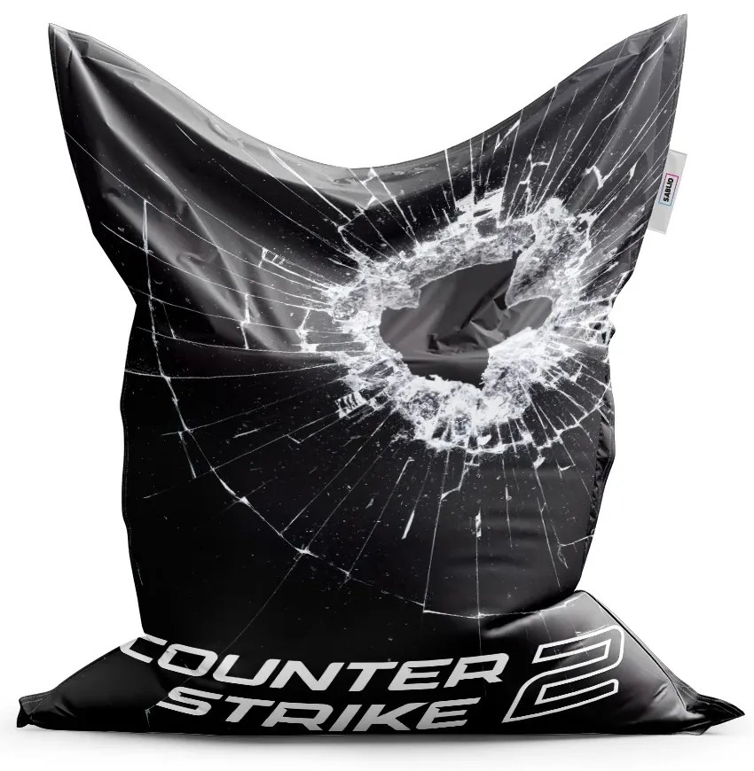 Sablio Sedací vak Classic Counter Strike 2 Priestrel - 150x100 cm