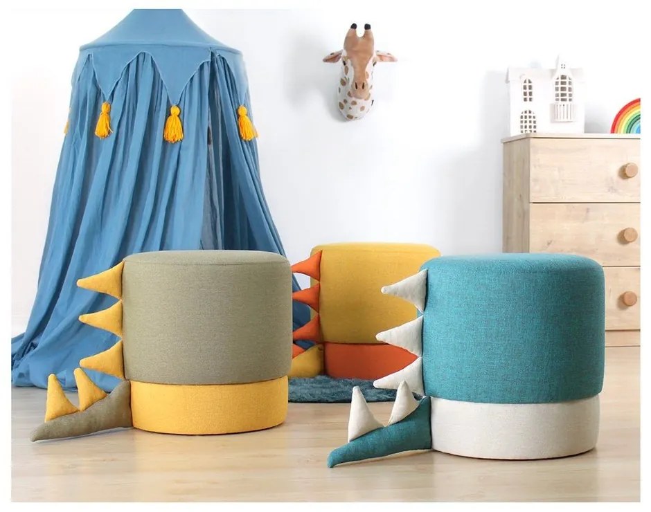 Žltý detský puf Moouv – Artie