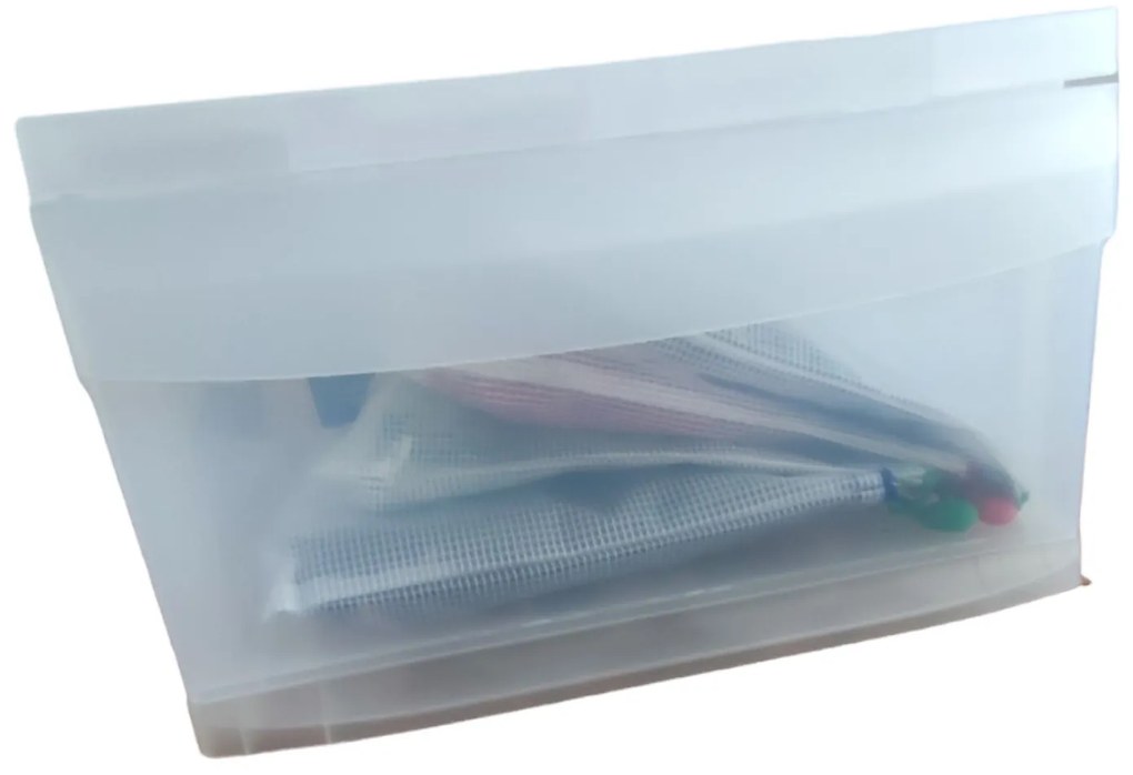 L - Zásuvka, úložný box výsuvný, transparentný Rotho SYSTEMIX