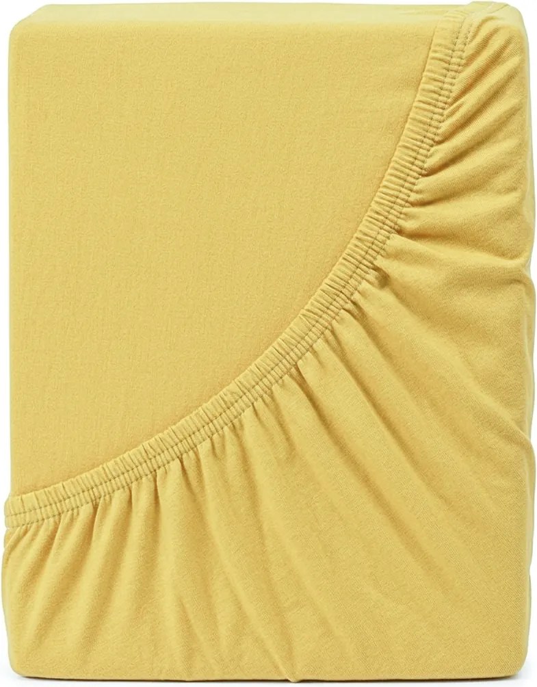 4Home jersey prestieradlo Ideál žltá, 70 x 140 cm