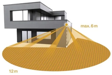 Steinel 068110 - LED Reflektor so senzorom XLED PRO LED/20W/230V IP44 čierna