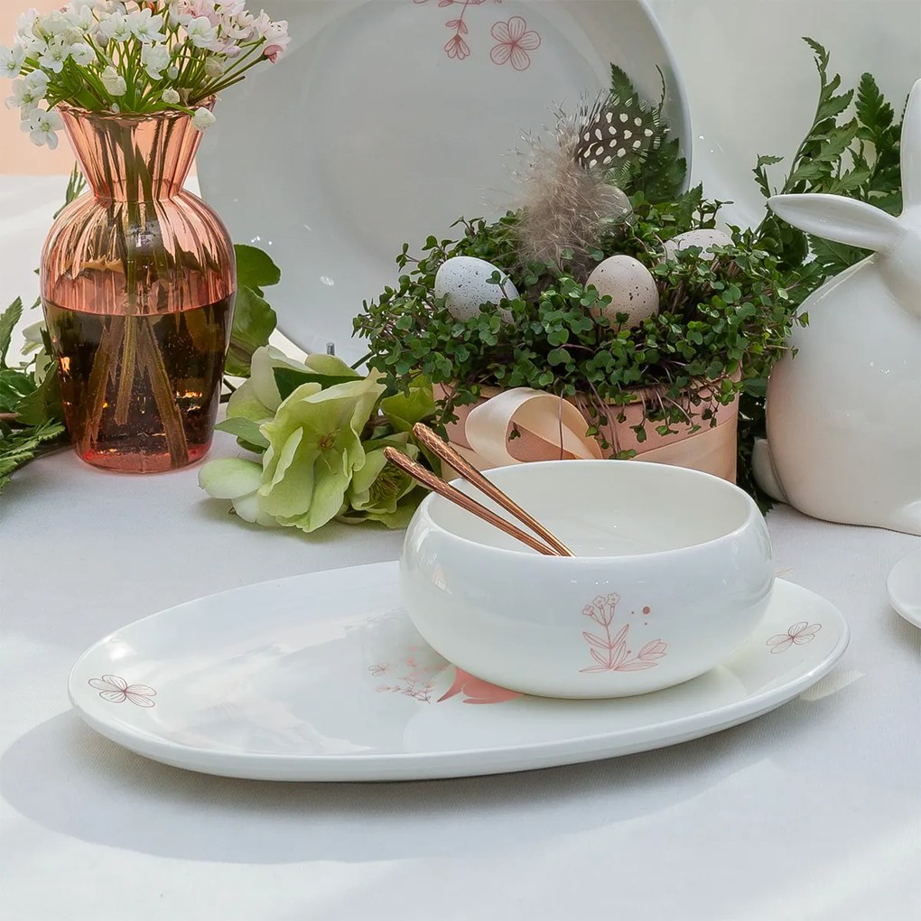 Porcelánový set 25 ks - Premium Platinum Line Easter - 490037