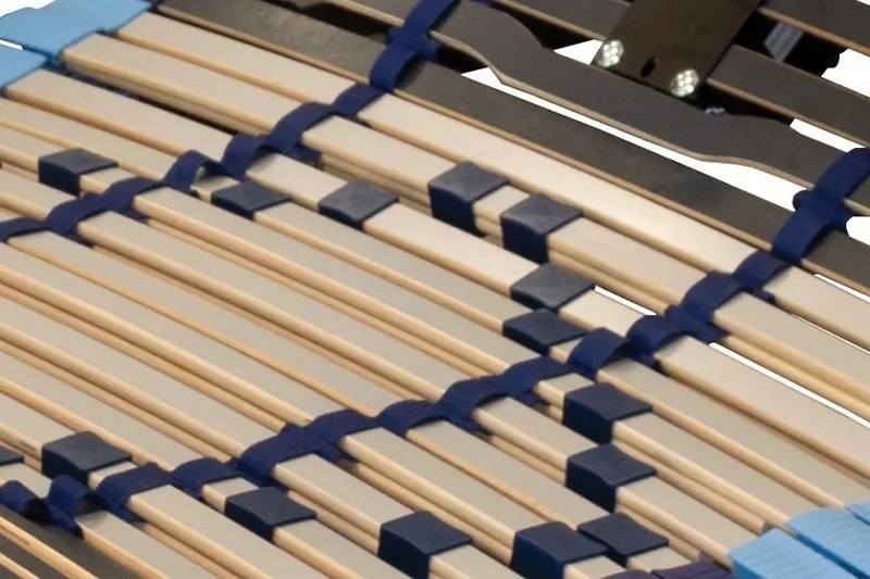 Ahorn ALENTO - motorový relexačný rošt s masážnym setom 100 x 200 cm, brezové lamely + brezové nosníky
