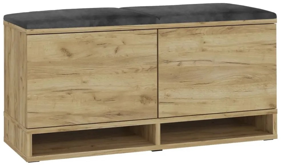 Bestent Predsieňová stena vešiaková Craft/ Grey 100x213x37cm