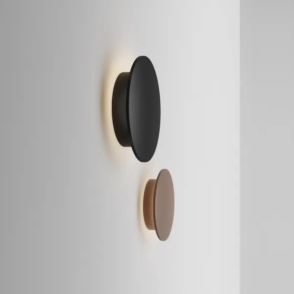Ideal Lux - LED vonkajšie nástenné svietidlo PUNTO LED/9W/230V CRI pr. 18 cm IP54 čierne