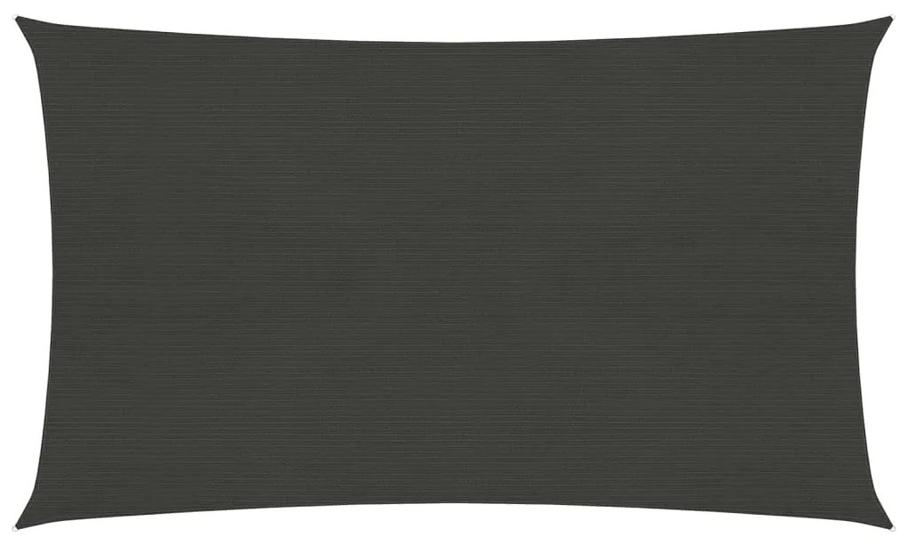 vidaXL Tieniaca plachta 160 g/m² antracitová 3,5x5 m HDPE