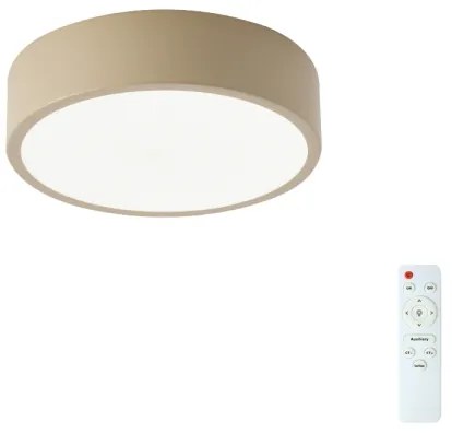 Brilagi -LED Stmievateľné svietidlo POOL LED/18W/230V 3000-6000K 20 cm béžové + diaľkový ovládač