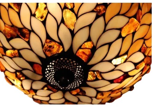 Stropná lampa do obývačky 40Ø AMBER