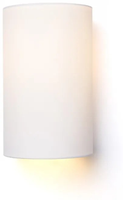 RON 15 | Nástenná lampa s textilným tienidlom Farba: Biela