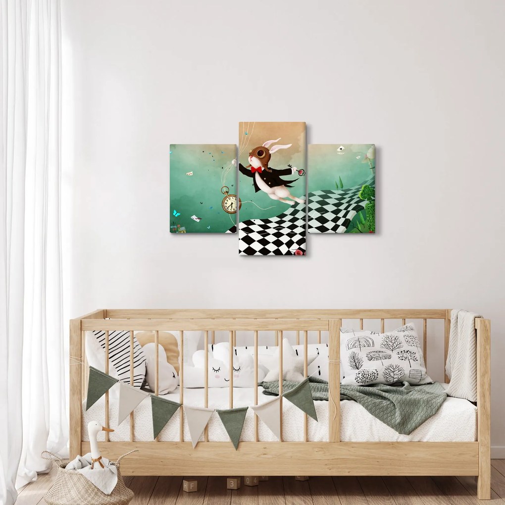 Obraz - Fantasy zajačik (90x60 cm)